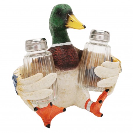Duck Salt And Pepper Shaker RIVERS-EDGE-PRODUCTS