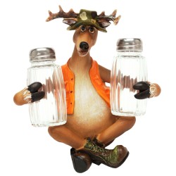 Deer Salt And Pepper Shaker RIVERS-EDGE-PRODUCTS