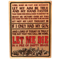 Lord's Prayer Tin Sign 16" RIVERS-EDGE-PRODUCTS