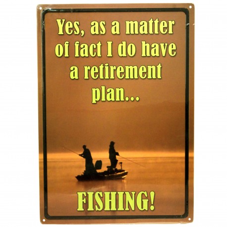 Yes As A Matter Of Fact Tin Sign 12"x17" RIVERS-EDGE-PRODUCTS