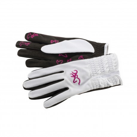 Glove,Wmns Trapper Crk White  S BROWNING