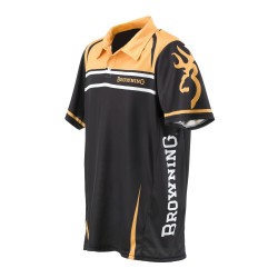 Sht,Ss Shtg Polo Gold/Black,S BROWNING
