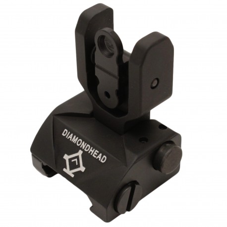 Classic Rear Sight Goal Post Shaped Upper DIAMONDHEAD