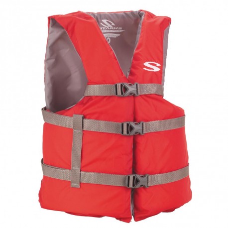 PFD 2001 Cat Adlt Boating Uni  Red STEARNS