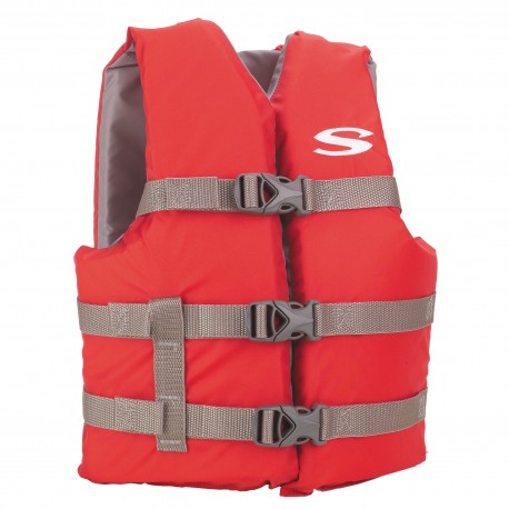 PFD 3007 Cat Boating Vest Youth Red STEARNS
