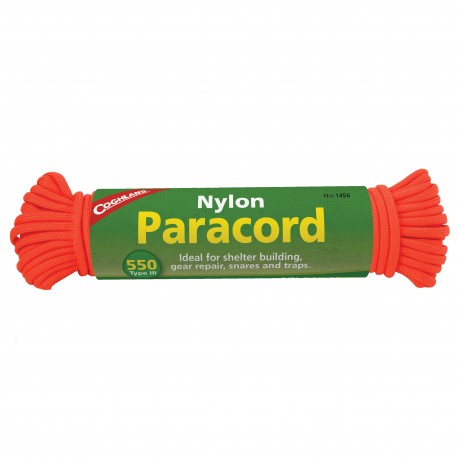 Paracord 50' - Neon Orange COGHLANS