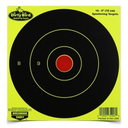 Dirty Bird Chartreuse 6" Bull's-eye-100 BIRCHWOOD-CASEY