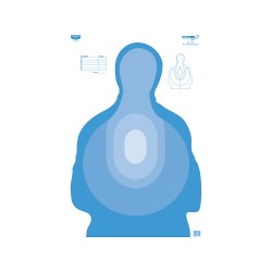 Eze-Scorer Transitional Blu 23"x35" -100 BIRCHWOOD-CASEY