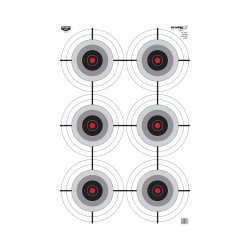 Eze-Scorer Mult Bull's-Eye 23" x 35"-5 BIRCHWOOD-CASEY