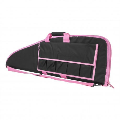 Vism Black/Pink Trim Rifle Case  40" NCSTAR