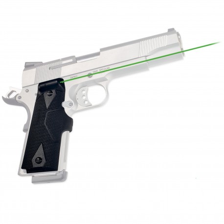 1911 Full-Size - Lasergrips -Green Laser CRIMSON-TRACE