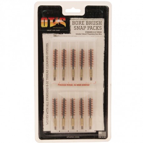 10 Pack Bronze Bore Brushes,.35 OTIS-TECHNOLOGIES
