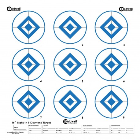 Sight in Target 16" 9 Diamond CALDWELL
