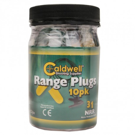 Range Plugs with cord 10pk CALDWELL