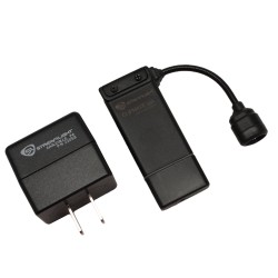 Clipmate USB w/120V AC,Blk,Wht & Red Led STREAMLIGHT