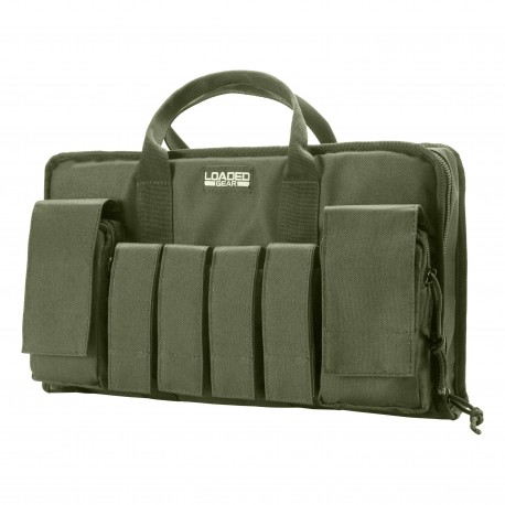 RX-50 16 Tactical Pistol Bag, Green BARSKA-OPTICS