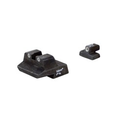 S&W 10mm Long Rear, 3 Dot Fr/Rear TRIJICON