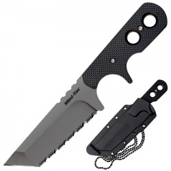 Mini Tac Tanto Serrated w/ Faux G-10 COLD-STEEL