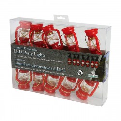 10 Pc Small Lantern Lights RIVERS-EDGE-PRODUCTS