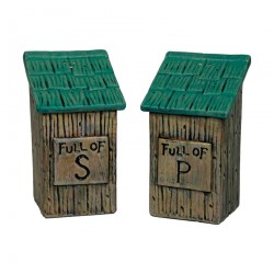 Outhouse Salt And Pepper Shaker RIVERS-EDGE-PRODUCTS