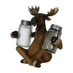 Moose Salt And Pepper Shaker RIVERS-EDGE-PRODUCTS