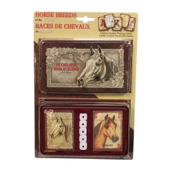 Horse Cards & Dice In Gift Tin RIVERS-EDGE-PRODUCTS
