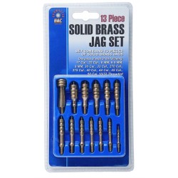 13 Piece Solid Brass Jag Set GUNMASTER