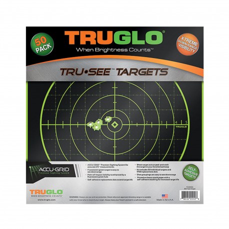 Target 100Yrd 12X12 50Pk TRUGLO