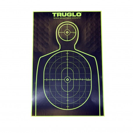Target Handgun 12X18 50Pk TRUGLO