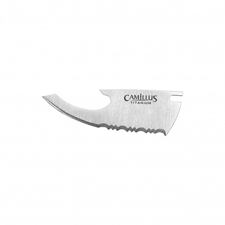 TigerSharp Rep. Ti Blades, 2pk, Serrated CAMILLUS-CUTLERY-COMPANY