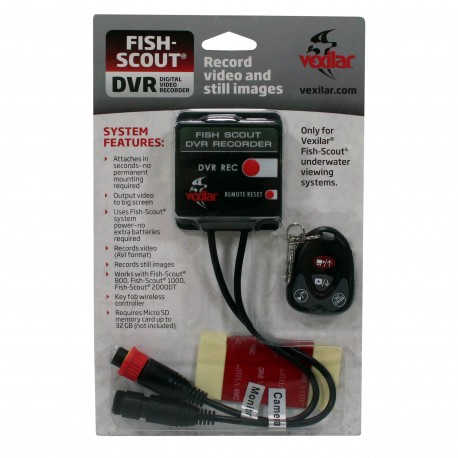 Portable DVR fr Fish Scout camera systems VEXILAR-INC
