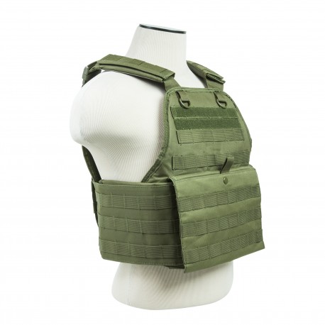 Vism By Ncstar Plate Carrier Vest/Green NCSTAR