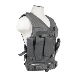 Vism Tactical Vest/Urban Gray XL-XXL+ NCSTAR