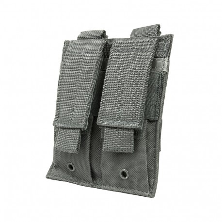 Vism Double Pistol Mag Pouch/Urban Gray NCSTAR
