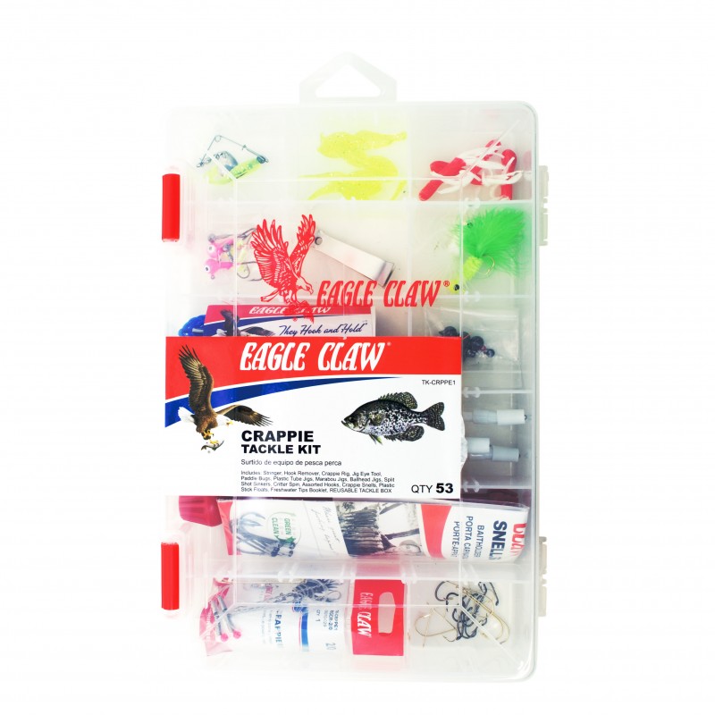 Crappie Tackle Kit 53pcs EAGLECLAW Outdoority