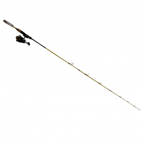 EagleClawPowerlght 6BB SpinCombo 6'6" Ylw EAGLE-CLAW