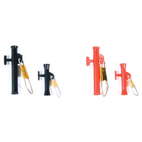 Sinker Slides Small Blk 2pcs EAGLE-CLAW