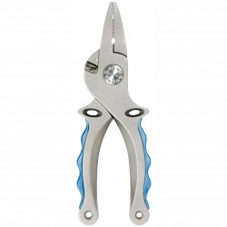 7.25" Ti Alloy Pliers with Leather Sheath CUDA-BRAND-FISHING-PRODUCTS