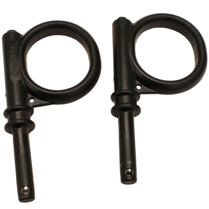Strongback Oar Lock,13/4" I.D,Blk,1 Pair SCOTTY Outdoority