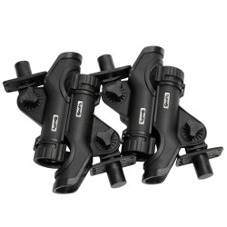 Powerlock Rod Hldr,Blk,0244 Flush DM,4 pk SCOTTY
