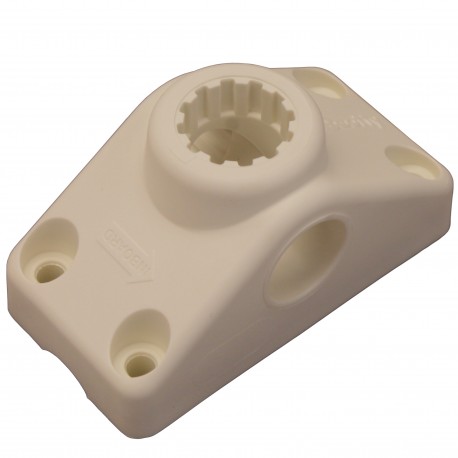 Side/Deck Mounting Bracket,White SCOTTY