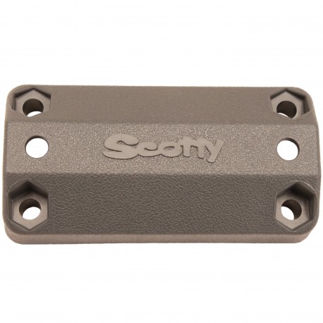 Rail Mounting Adapter,Grey, 7/8" & 1" SCOTTY