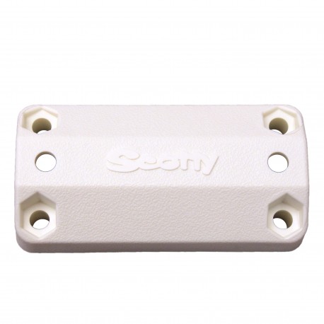 Rail Mounting Adapter,White, 7/8" & 1" SCOTTY