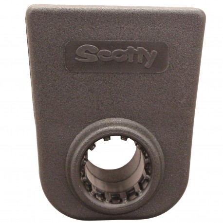 Rail Mounting Adptr,Black,7/8" Rnd Rail SCOTTY