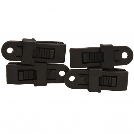 Tarp Clip,Black, 4 per pack SCOTTY