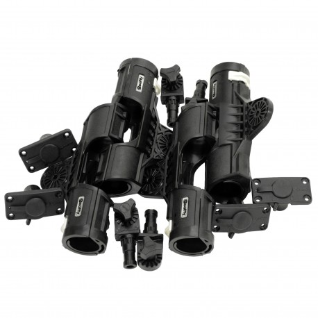 Orca Rod Hldr,0244 Flush Deck Mnt 4PK SCOTTY