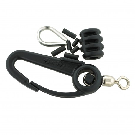 Scotty Snap Terminal Kit,with Snap Hook SCOTTY