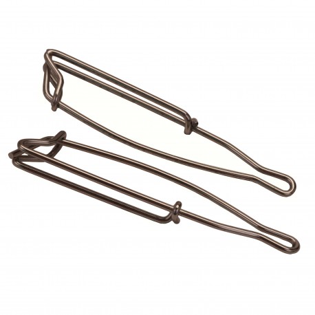 Trolling Snaps,Nickel/Silver, Large, 2 SCOTTY