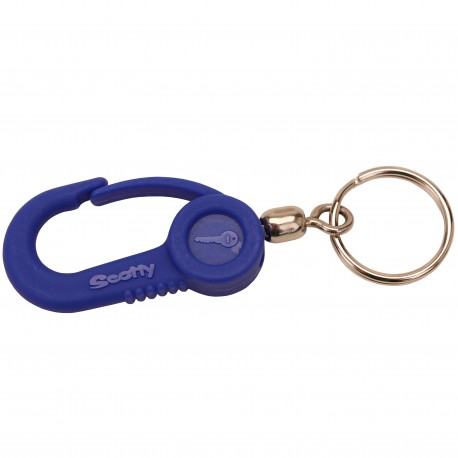 Snap Hook Key Chain,Blue SCOTTY
