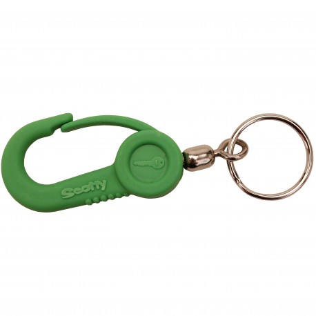 Snap Hook Key Chain,Green SCOTTY